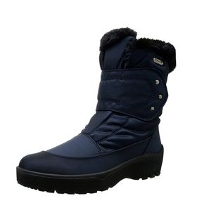 🍁NWT Pajar Moscou 2.0 Boots w/ Ice Grippers- Navy, Size 36 EU/ 5 US